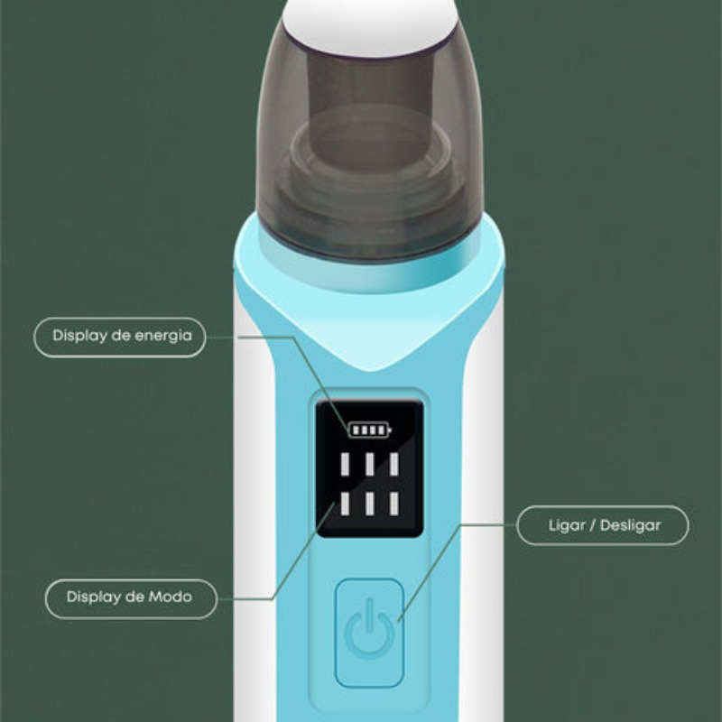 Aspirador nasal elétrico - NarizinhoFeliz